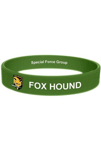 Metal Gear Solid  Pulsera Caucho - FOX HOUND