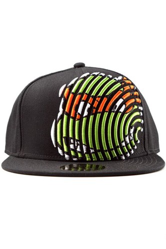 Turtles - Mikey, snap back cap, black