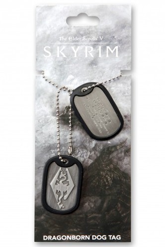 The Elder Scrolls V: Skyrim Dogtag Dovahkiin