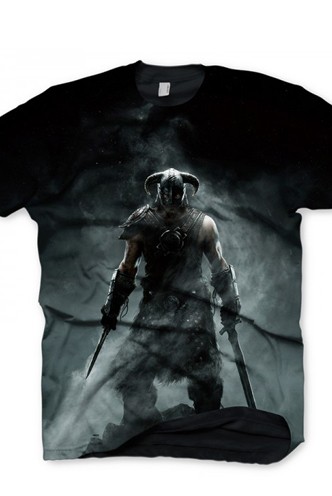 Camiseta - The Elder Scrolls V: Skyrim - Dragonborn