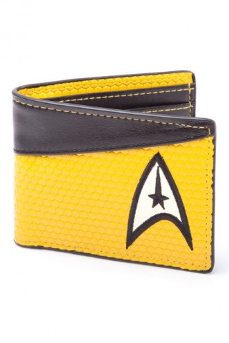 Monedero - Star Trek - "Comandante" logo amarillo