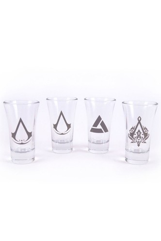 Assassins Creed Shotglasses Set of 4