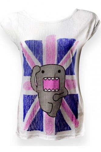 Domo White, Flag Burnout Girls Tee