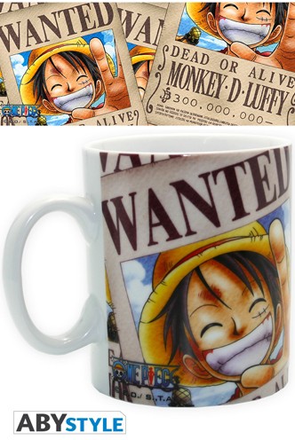 Taza - One Piece - Luffy "Wanted"