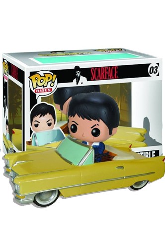 Pop! Rides: Scarface - Tony's Convertible + Tony Montana