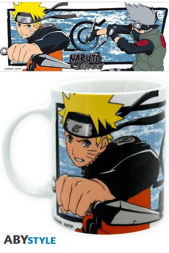 Taza - Naruto Shippuden "Naruto & Kakashi"