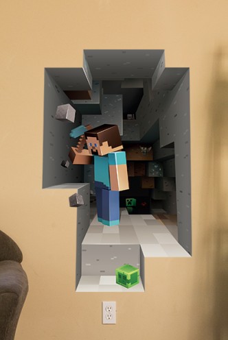 Vinilo - MINECRAFT "Steve Excavando"