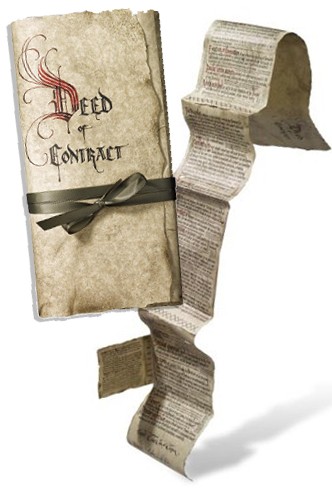 The Hobbit Replica 1/1 Bilbo’s Deed of Contract