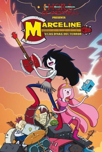 Cómic - HORA DE AVENTURAS "MARCELINE Y LAS DIVAS DEL TERROR"