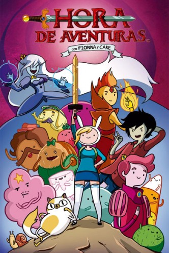 Cómic - HORA DE AVENTURAS CON FIONNA Y CAKE