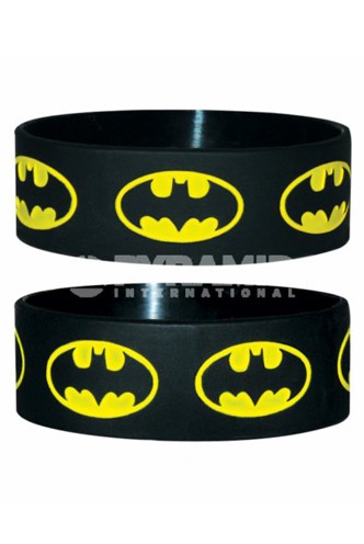 Wristband: DC Batman (Logo Repeat)