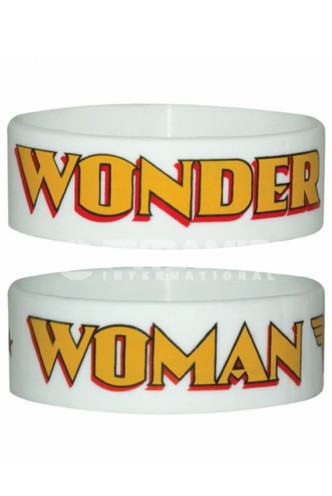 Pulsera: DC "Wonder Woman" Blanca