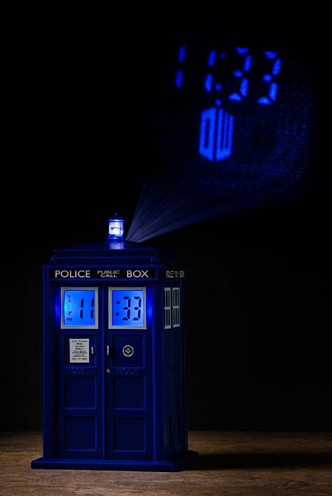 Doctor Who TARDIS Projection Alarm Clock