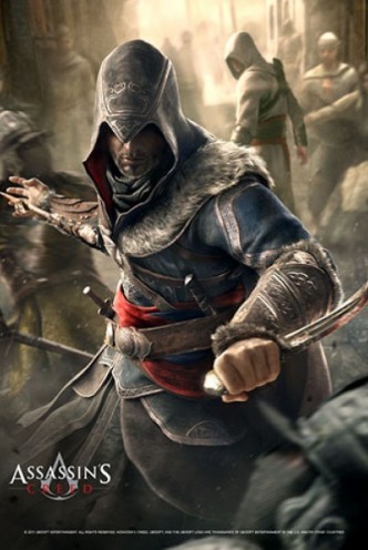 Assassins Creed Wallscroll Fight your way