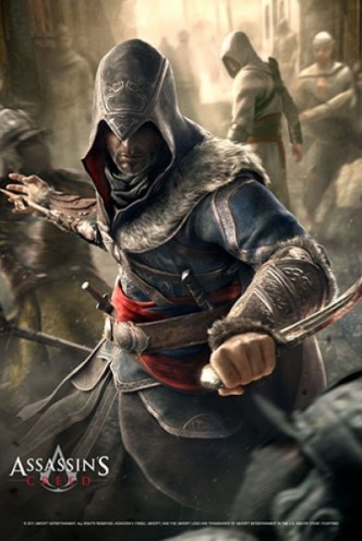 Wallscroll - Assassin´s Creed "Lucha de camino" 77x100cm