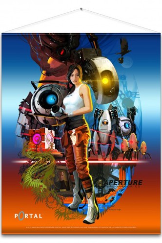 Wallscroll - PORTAL 2 "Chell" 77x100cm