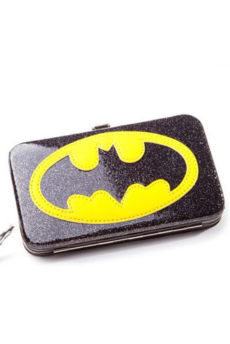 Batman Black Phone Purse W Logo Funko Universe Planet of