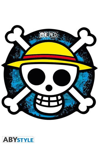 ONE PIECE mousepad Skull in shape