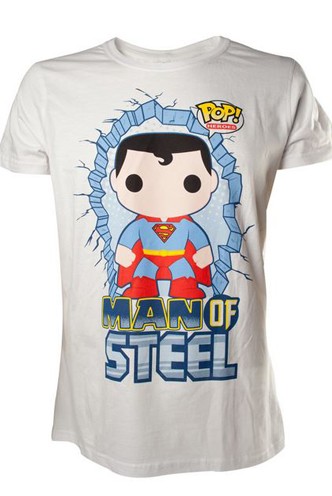 Superman Graphic Art White POP