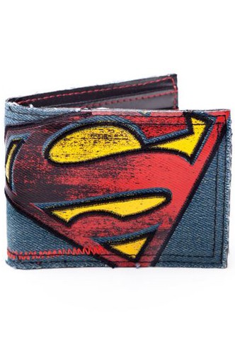 Superman - Vintage Logo Denim Wallet