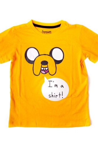 Camiseta Niño - Hora de Aventuras Jake "Im a Shirt"