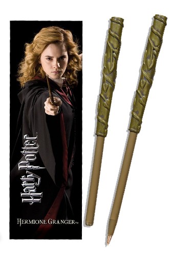 Bolígrafo + Marca páginas - Harry Potter "Hermione"