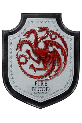 Targaryen House Crest WALL PLAQUE