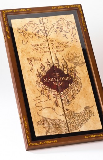 Marauder's Map Display Case - Harry Potter