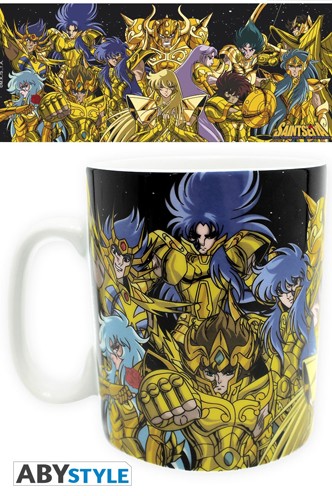 SAINT SEIYA mug Gold Saints King size