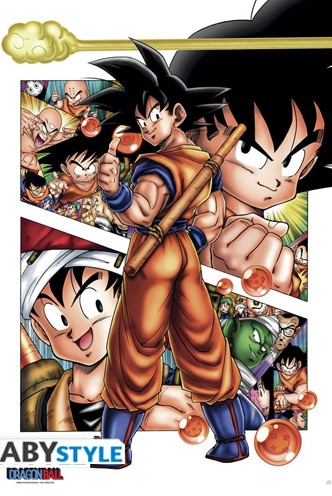 DRAGON BALL Poster Son Goku story (98x68)