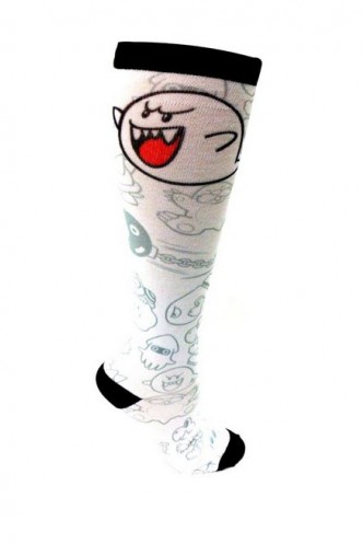 Nintendo - Printed Knee High Sock, Boo