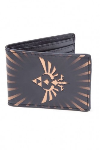 Nintendo - Black - Zelda Bird Wallet