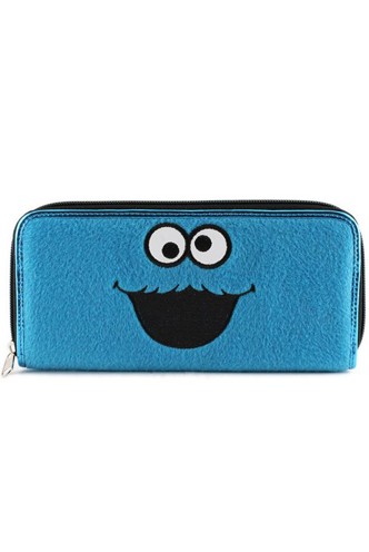 Wallet - Sesame Street - Cookie Monster, Blue