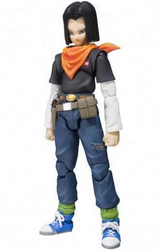 Figura articulada - Dragon Ball Z - Android Nº 17 S.H.Figuarts 14cm.