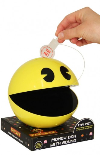 Hucha - PAC-MAN 12cm. ¡CON SONIDO!