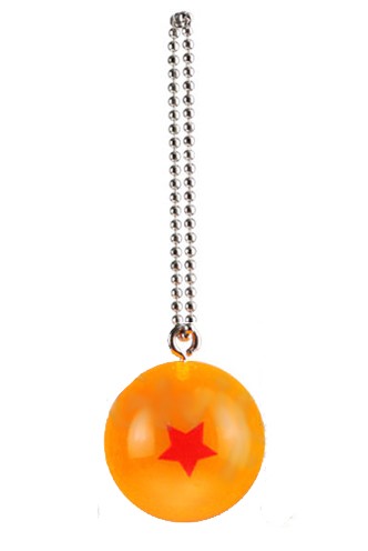 Dragon Ball Z - 1 Stars Ball Phone Strap KeyChain Ring Mascot