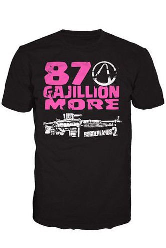 Camiseta - Borderlands 2 "87 Gajillion More"