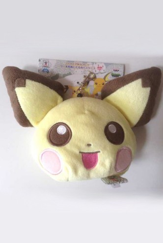 Monedero Peluche - Pokemon XY - I Love Pikachu "Pichu"