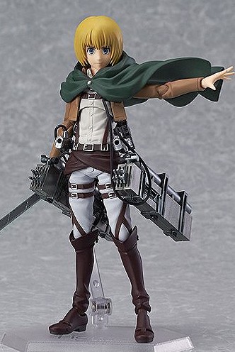 Figura Figma - Ataque a los Titanes "Armin Arlert" 14cm. ¡EXCLUSIVA!