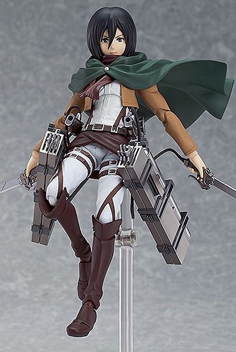 Good Smile Attack on Titan: Mikasa Ackerman Figma Action Figure