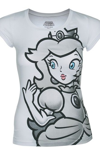 Camiseta - Nintendo Super Mario Bros. "Princesa Peach" Chica