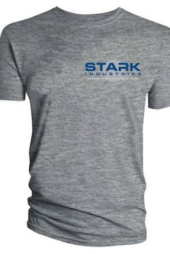 T-shirt - IRON MAN "STARK INDUSTRIES" Grey