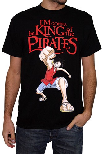 T-SHIRT - ONE PIECE "I´m Gonna be KING of the PIRATES"