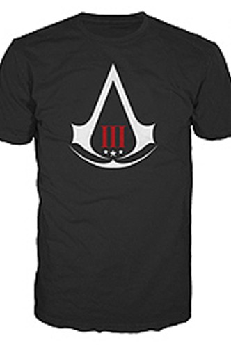 T-SHIRT - ASSASSIN´S CREED III "CREST LOGO"