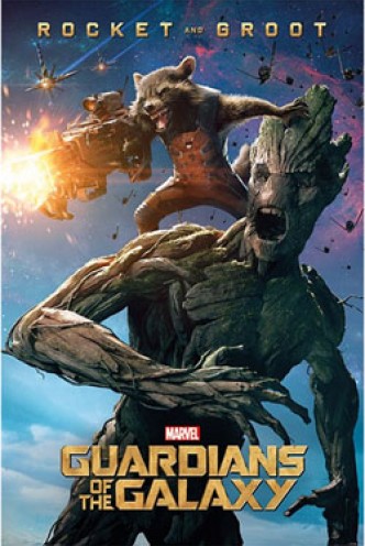 Maxi Póster - Guardianes de la Galaxia "Rocket & Groot" 61x91,5cm.