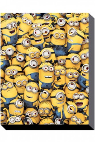 Despicable Me Canvas Print Many Minions 40 x 50 cm