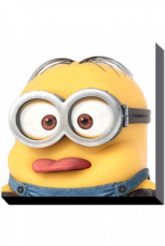 Despicable Me Canvas Print Tongue 40 x 40 cm