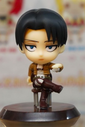 Ataque a los Titanes: Equipo Levi Chibi "Levi" 6,5cm.