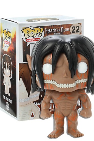 Pop Animation Attack On Titan Eren Titan Form Rage Exclusive