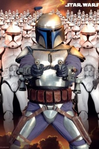 Maxi Poster - STAR WARS "Jango Fett"  98x68cm